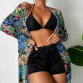 Saida de praia, Maiô Plus seca barriga, Maiô com saida de praia, Maio zero barriga, Maio plus size, Biquini Verde agua, Biquini Tomara que caia, biquini floral, biquini,