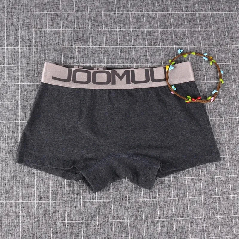 Calcinha de Algodão Boxer - Compre 2 Leve 3