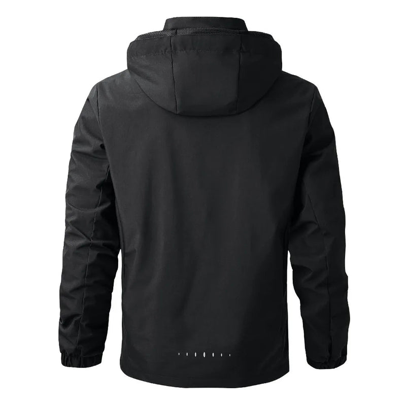Jaqueta Masculina Impermeável Leve com Capuz para Trilhas e Escaladas - (Promoção de Inverno 2025)